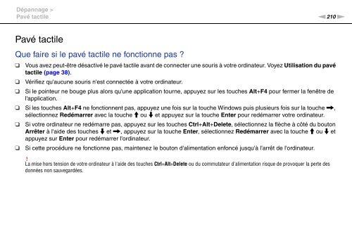 Sony VPCZ13M9E - VPCZ13M9E Mode d'emploi