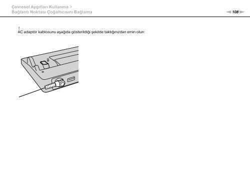 Sony VPCZ13M9E - VPCZ13M9E Mode d'emploi Turc