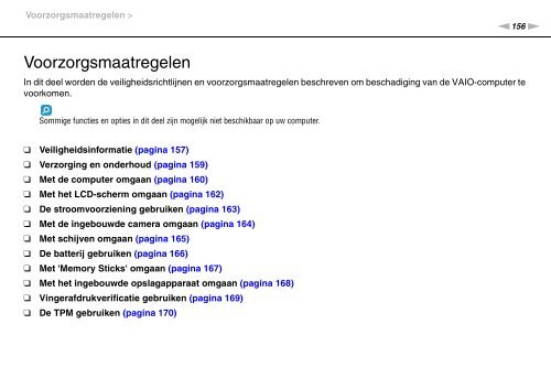 Sony VPCZ13M9E - VPCZ13M9E Mode d'emploi N&eacute;erlandais