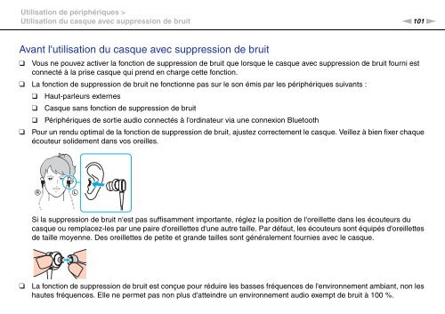 Sony VPCZ13M9E - VPCZ13M9E Mode d'emploi Fran&ccedil;ais