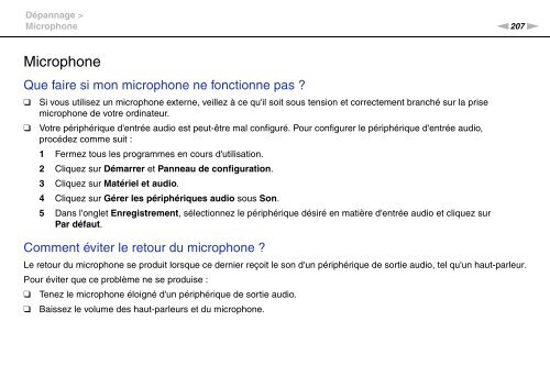 Sony VPCZ13M9E - VPCZ13M9E Mode d'emploi Fran&ccedil;ais