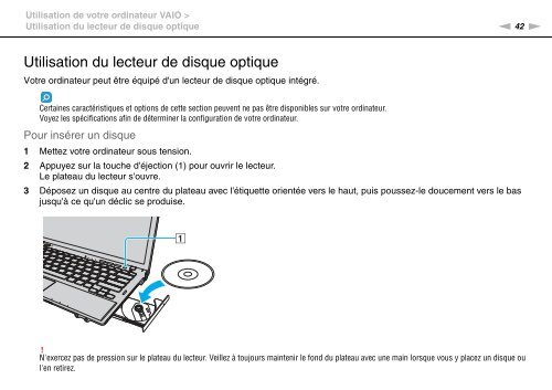 Sony VPCZ13M9E - VPCZ13M9E Mode d'emploi Fran&ccedil;ais