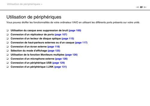 Sony VPCZ13M9E - VPCZ13M9E Mode d'emploi Fran&ccedil;ais