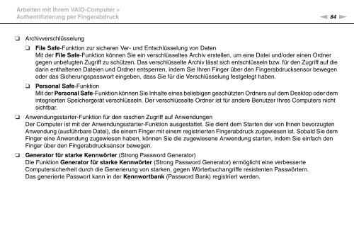 Sony VPCZ13M9E - VPCZ13M9E Mode d'emploi Allemand