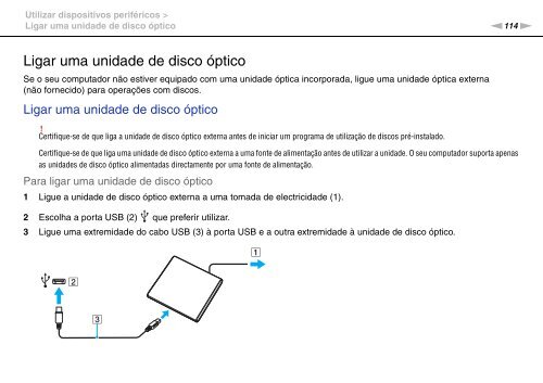 Sony VPCZ13M9E - VPCZ13M9E Mode d'emploi Portugais