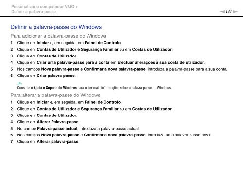 Sony VPCZ13M9E - VPCZ13M9E Mode d'emploi Portugais