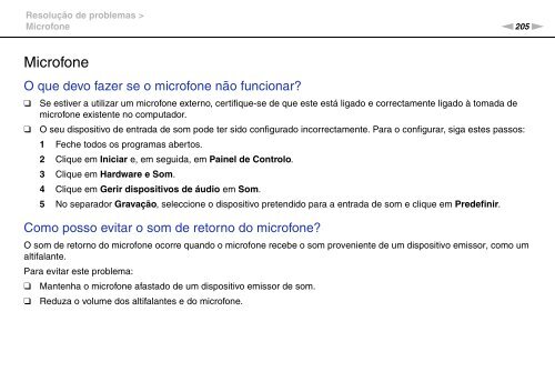 Sony VPCZ13M9E - VPCZ13M9E Mode d'emploi Portugais