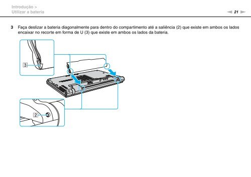 Sony VPCZ13M9E - VPCZ13M9E Mode d'emploi Portugais