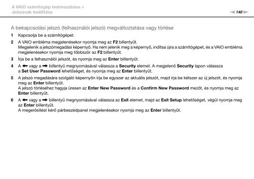 Sony VPCZ13M9E - VPCZ13M9E Mode d'emploi Hongrois