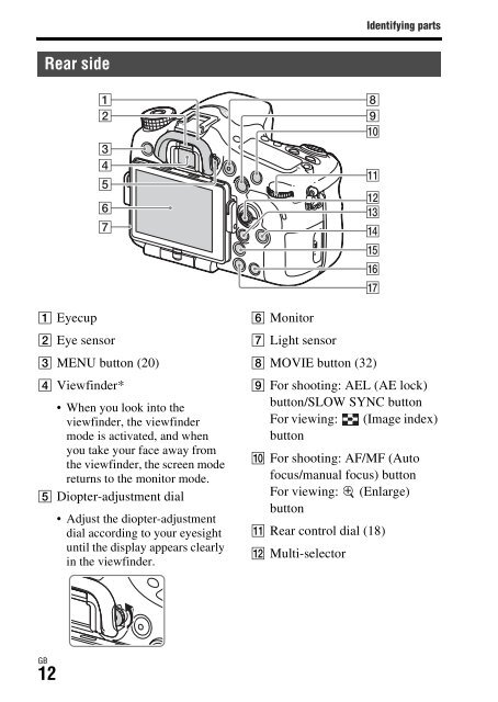 Sony ILCA-77M2M - ILCA-77M2M Mode d'emploi Espagnol