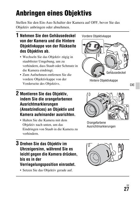 Sony ILCA-77M2M - ILCA-77M2M Mode d'emploi