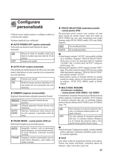 Sony DVP-NS728H - DVP-NS728H Istruzioni per l'uso Rumeno