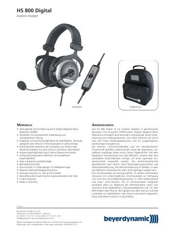 HS 800 Digital - Beyerdynamic