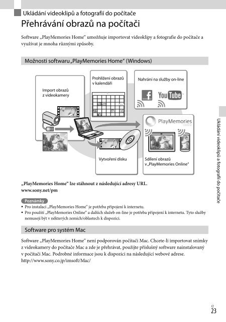 Sony HDR-CX320E - HDR-CX320E Consignes d&rsquo;utilisation Polonais