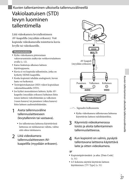 Sony HDR-CX320E - HDR-CX320E Consignes d&rsquo;utilisation Roumain