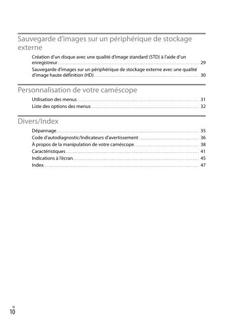 Sony HDR-CX320E - HDR-CX320E Consignes d&rsquo;utilisation N&eacute;erlandais