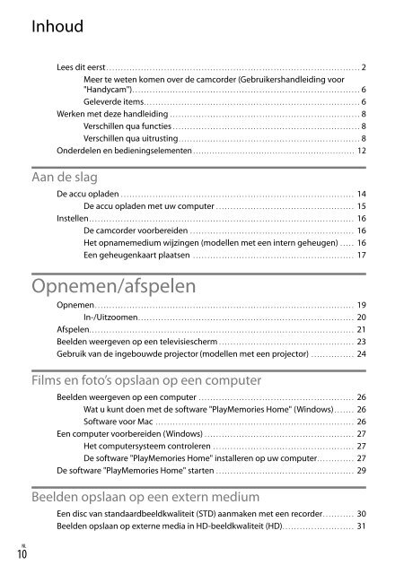 Sony HDR-CX320E - HDR-CX320E Consignes d&rsquo;utilisation Allemand