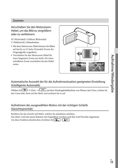 Sony HDR-CX320E - HDR-CX320E Consignes d&rsquo;utilisation Allemand