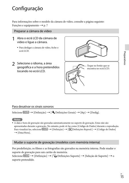 Sony HDR-CX320E - HDR-CX320E Consignes d&rsquo;utilisation