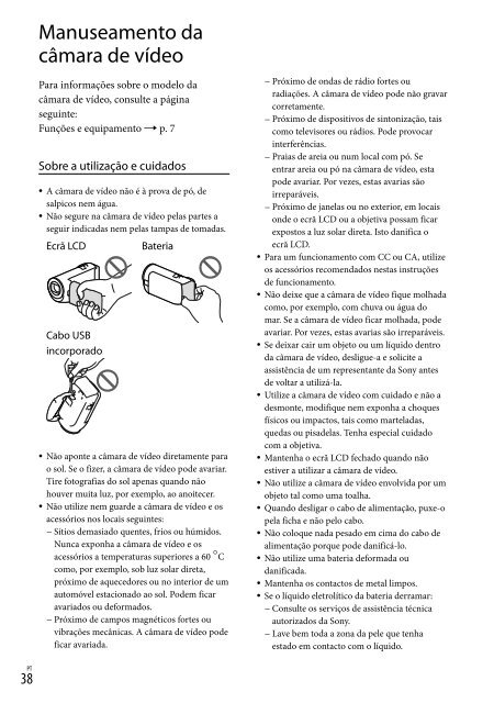 Sony HDR-CX320E - HDR-CX320E Consignes d&rsquo;utilisation