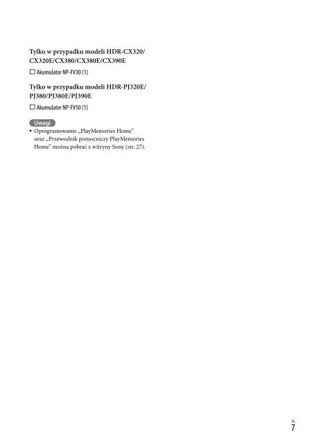 Sony HDR-CX320E - HDR-CX320E Consignes d&rsquo;utilisation Grec