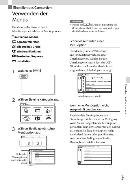 Sony HDR-CX320E - HDR-CX320E Consignes d&rsquo;utilisation Portugais