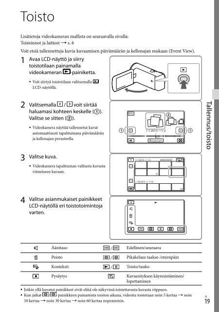 Sony HDR-CX320E - HDR-CX320E Consignes d&rsquo;utilisation Su&eacute;dois