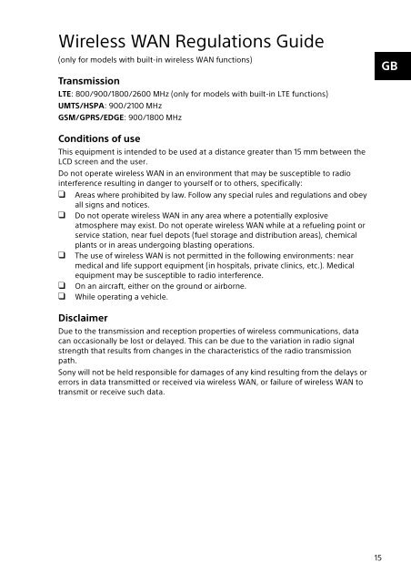 Sony SVD1321Z9R - SVD1321Z9R Documents de garantie Serbe