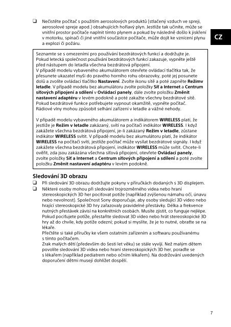 Sony SVD1321Z9R - SVD1321Z9R Documents de garantie Tch&egrave;que