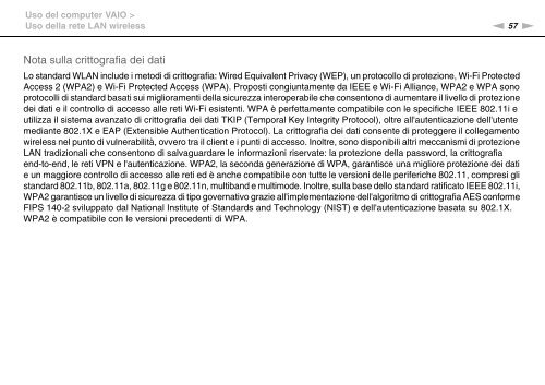 Sony VPCEF3E1E - VPCEF3E1E Mode d'emploi Italien