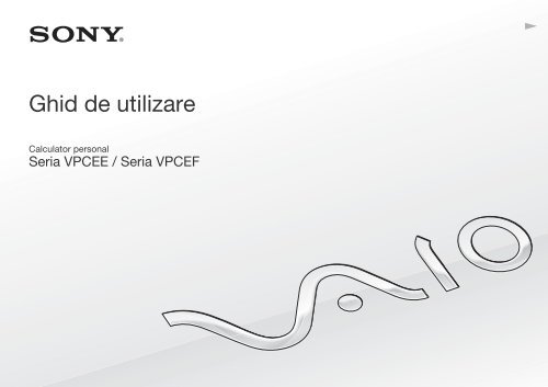 Sony VPCEF3E1E - VPCEF3E1E Mode d'emploi Roumain