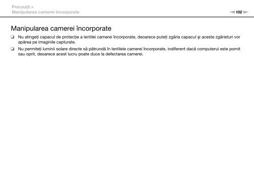 Sony VPCEF3E1E - VPCEF3E1E Mode d'emploi Roumain