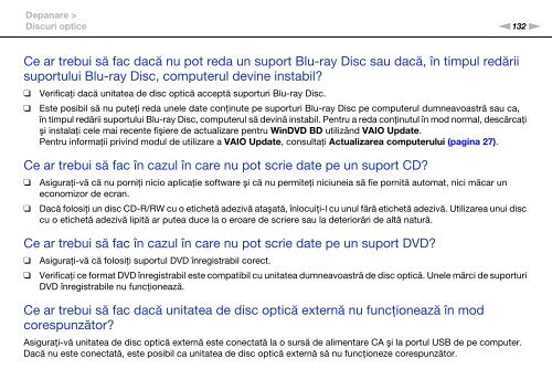 Sony VPCEF3E1E - VPCEF3E1E Mode d'emploi Roumain