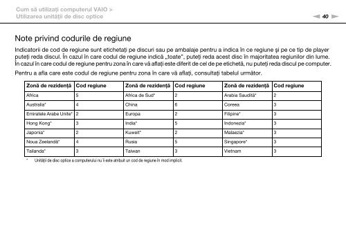 Sony VPCEF3E1E - VPCEF3E1E Mode d'emploi Roumain