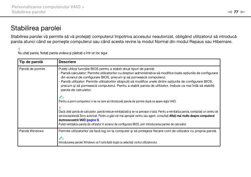 Sony VPCEF3E1E - VPCEF3E1E Mode d'emploi Roumain