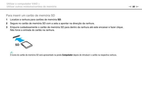 Sony VPCEF3E1E - VPCEF3E1E Mode d'emploi Portugais