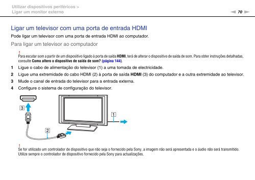 Sony VPCEF3E1E - VPCEF3E1E Mode d'emploi Portugais