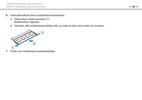 Sony VPCEF3E1E - VPCEF3E1E Mode d'emploi Finlandais