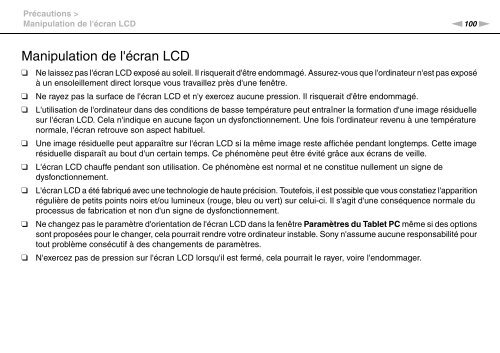 Sony VPCEF3E1E - VPCEF3E1E Mode d'emploi Fran&ccedil;ais