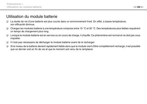 Sony VPCEF3E1E - VPCEF3E1E Mode d'emploi Fran&ccedil;ais