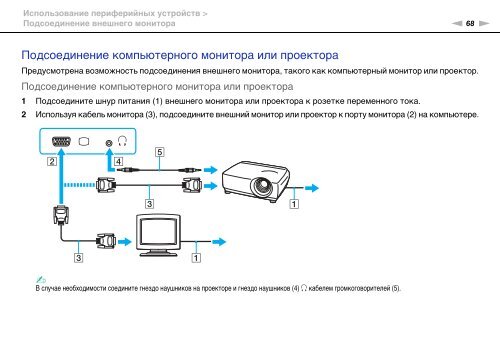 Sony VPCEF3E1E - VPCEF3E1E Mode d'emploi Russe