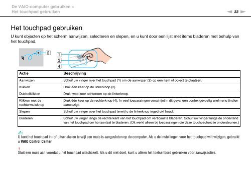 Sony VPCEF3E1E - VPCEF3E1E Mode d'emploi N&eacute;erlandais