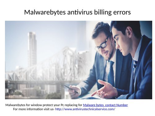 Malwarebytes customer support