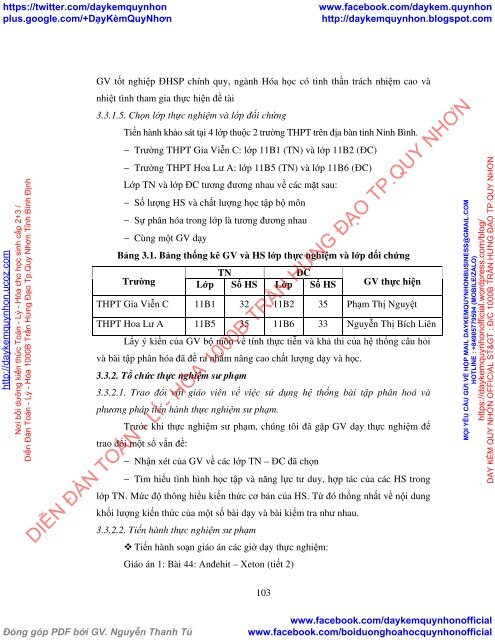 PHÁT TRIỂN NĂNG LỰC HỢP TÁC CỦA HỌC SINH THÔNG QUA BÀI TẬP PHÂN HÓA PHẦN DẪN XUẤT CỦA HIĐROCACBON - HÓA HỌC 11 THPT (2016)