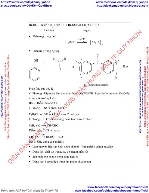 PHÁT TRIỂN NĂNG LỰC HỢP TÁC CỦA HỌC SINH THÔNG QUA BÀI TẬP PHÂN HÓA PHẦN DẪN XUẤT CỦA HIĐROCACBON - HÓA HỌC 11 THPT (2016)