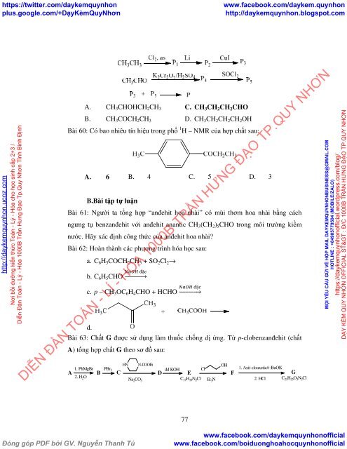 PHÁT TRIỂN NĂNG LỰC HỢP TÁC CỦA HỌC SINH THÔNG QUA BÀI TẬP PHÂN HÓA PHẦN DẪN XUẤT CỦA HIĐROCACBON - HÓA HỌC 11 THPT (2016)