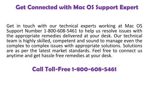 1-800-608-5461|How To Fix Mac OS Could Not Be Installed on Your Mac? 