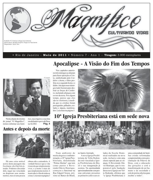 O MAGNIFICO - Edição Maio