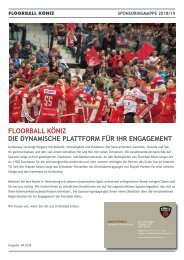 Fact Sheet Sponsoring FBK 2018-19