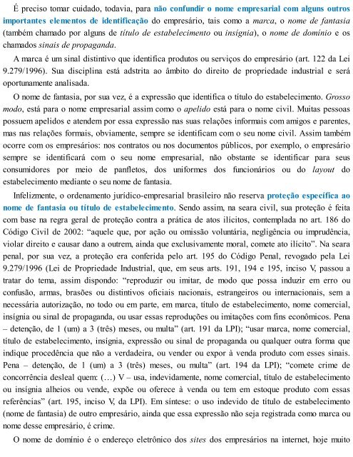 RAMOS, André Luiz Santa Cruz. Direito Empresarial Esquematizado (2017)